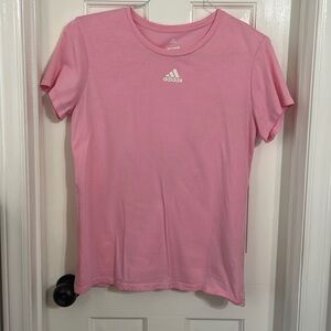 Adidas - pink - large - golf - shirt